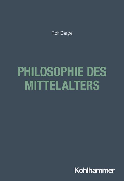 Produktbild: Philosophie des Mittelalters