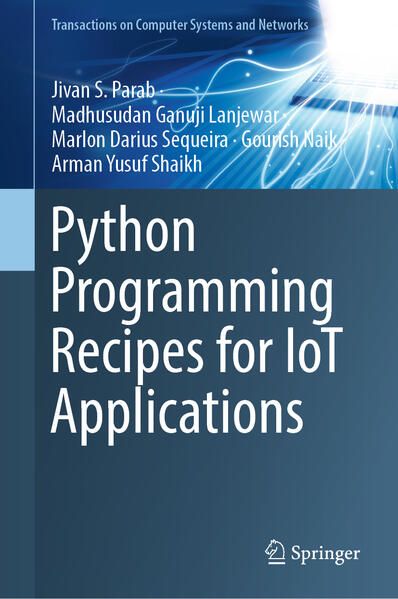 Produktbild: Python Programming Recipes for IoT Applications