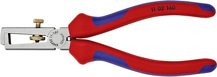 Produktbild: Knipex 11 02 160 11 02 160 Abisolierzange 10mm&sup2; (max) 7 (max) 5mm (max)