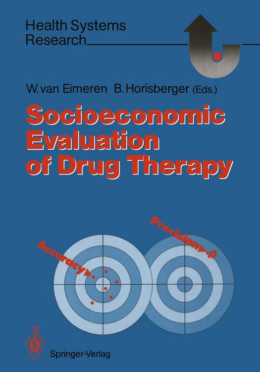 Produktbild: Socioeconomic Evaluation of Drug Therapy