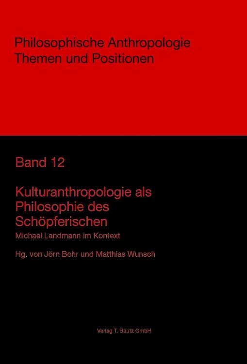 Produktbild: Kulturanthropologie als Philosophie des Sch&ouml;pferischen