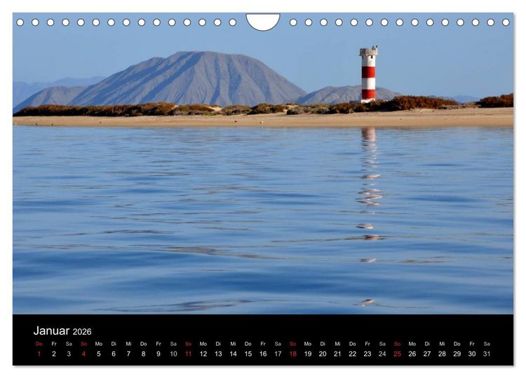 Produktbild: Baja California - Impressionen der mexikanischen Halbinsel (Wandkalender 2026 DIN A4 quer), CALVENDO Monatskalender