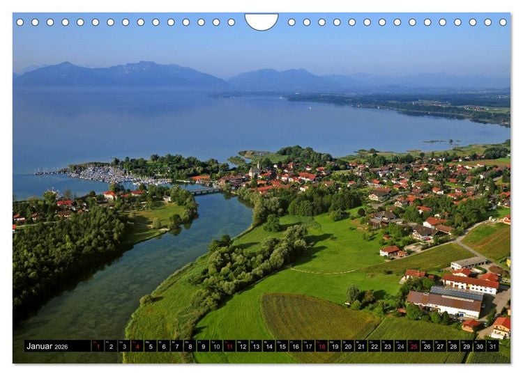 Produktbild: Der Chiemgau von oben (Wandkalender 2026 DIN A4 quer), CALVENDO Monatskalender