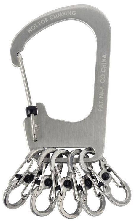 Produktbild: NITE Ize Schl&uuml;sselhalter NI-KCK-11-R3 Silber 1St.