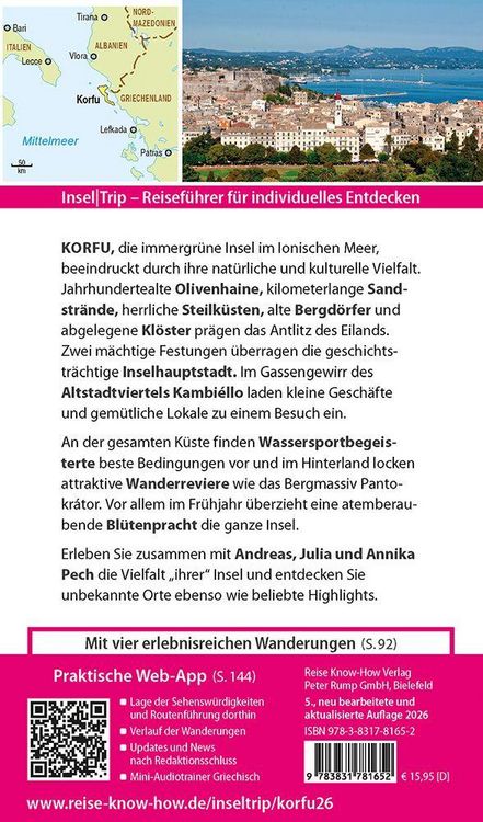 Produktbild: Reise Know-How InselTrip Korfu