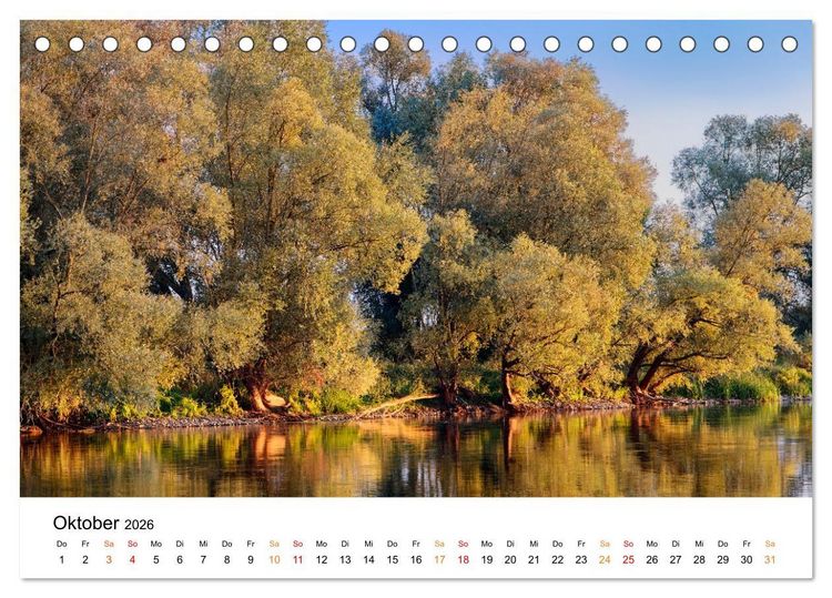 Produktbild: Naturparadies Polen (Tischkalender 2026 DIN A5 quer), CALVENDO Monatskalender