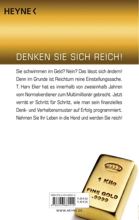 Produktbild: So denken Million&auml;re