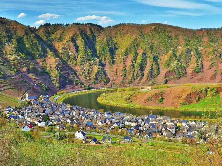 Produktbild: CALVENDO Puzzle Die Mosel | 1000 Teile Lege-Gr&ouml;&szlig;e 64x48cm Foto-Puzzle f&uuml;r gl&uuml;ckliche Stunden