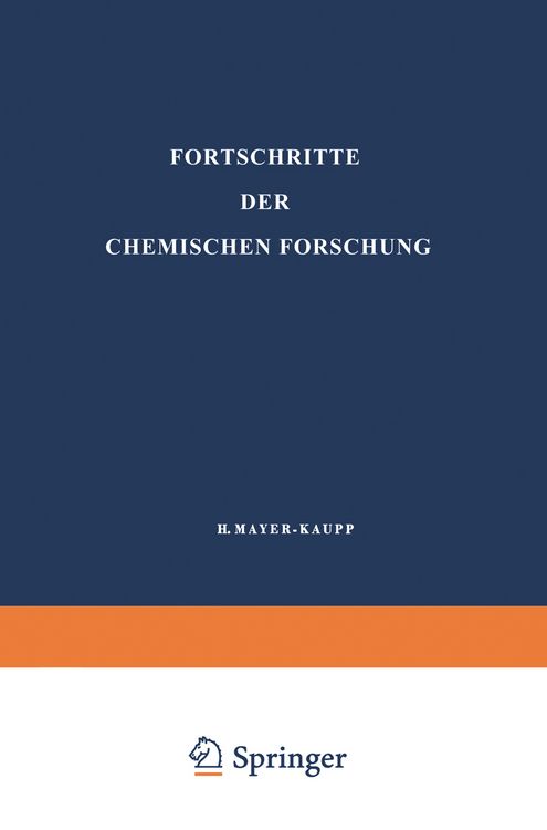 Produktbild: Topics in Current Chemistry 2/1