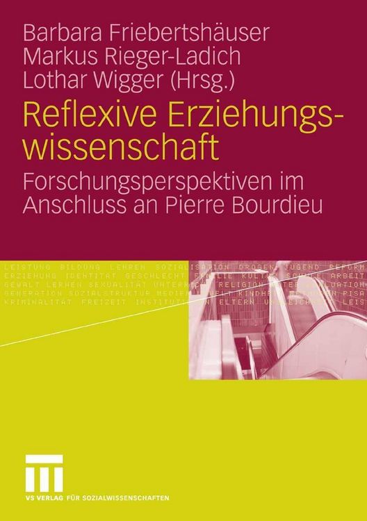 Produktbild: Reflexive Erziehungswissenschaft