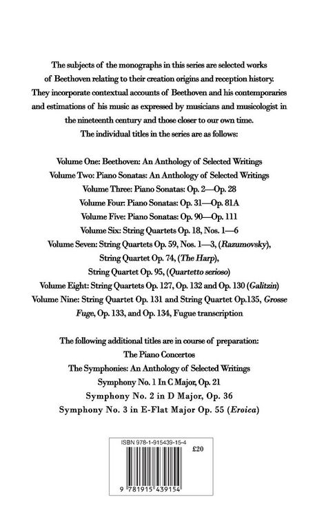 Produktbild: Beethoven - String Quartets - Grosse Fuge in B-Flat Major, Op. 133; Grosse Fuge, Op. 134 (Piano Transcription); String Quartet in C-Sharp Minor, Op. 1