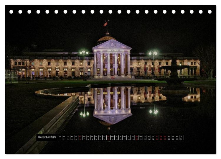 Produktbild: Wiesbaden - Inside (Tischkalender 2026 DIN A5 quer), CALVENDO Monatskalender