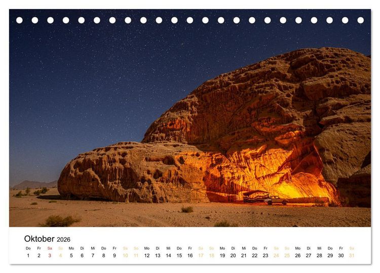 Produktbild: Jordanien - Land zwischen Antike und Moderne (Tischkalender 2026 DIN A5 quer), CALVENDO Monatskalender