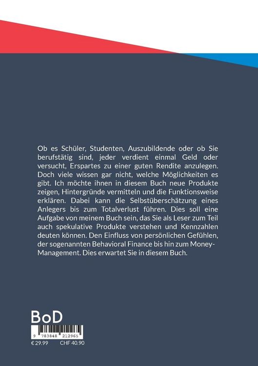 Produktbild: Self Investing: Vom Sparen zum Investieren. Die Grundlagen f&uuml;r den erfolgreichen Handel