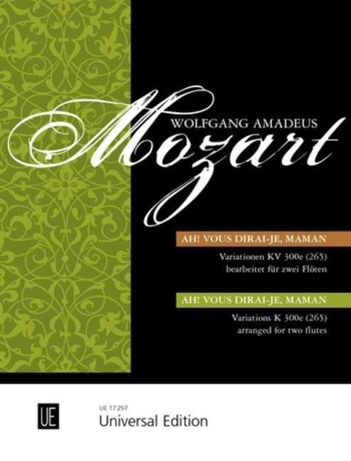 Produktbild: Mozart, W: Variationen &uuml;ber das franz&ouml;sische Lied "Ah! vous