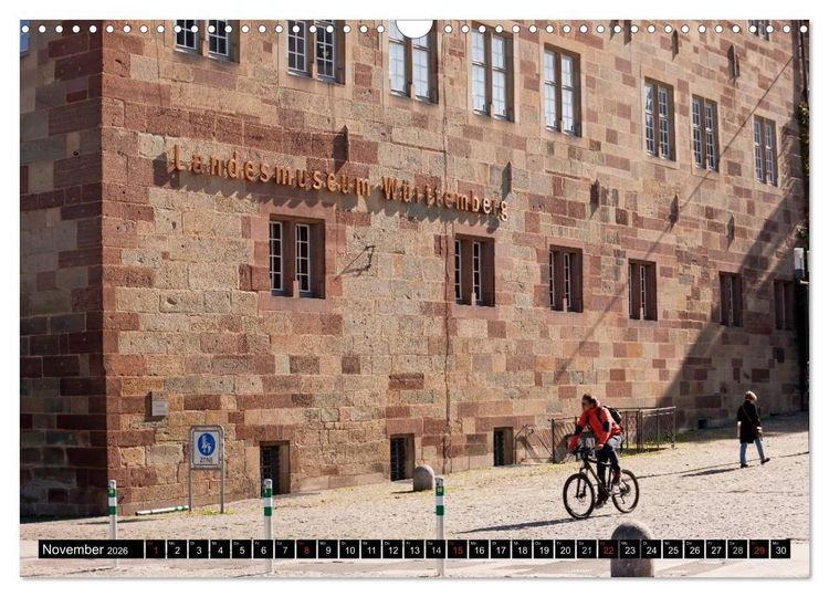 Produktbild: Landeshauptstadt Stuttgart (Wandkalender 2026 DIN A3 quer), CALVENDO Monatskalender