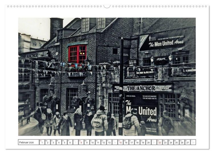 Produktbild: Neues Outfit - LONDON (hochwertiger Premium Wandkalender 2026 DIN A2 quer), Kunstdruck in Hochglanz