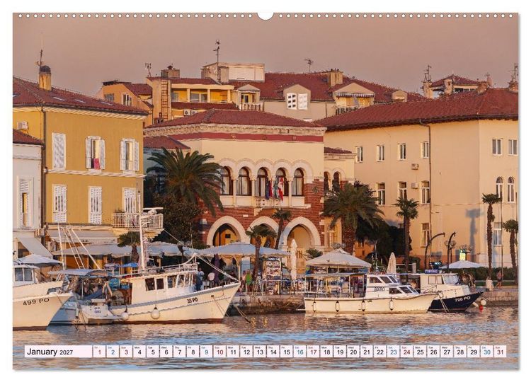 Produktbild: Istria &ndash; Coastal Wonders, Historic Cities, and Island Dreams (Wall Calendar 2027 DIN A2 landscape), CALVENDO 12 Month Wall Calendar