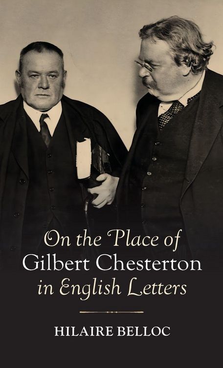Produktbild: On the Place of Gilbert Chesterton in English Letters