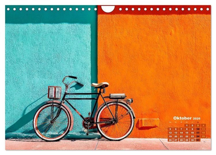 Produktbild: Die Welt in Orange (Wandkalender 2026 DIN A4 quer), CALVENDO Monatskalender