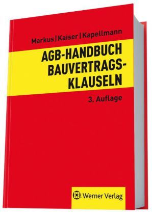 Produktbild: AGB-Handbuch Bauvertragsklauseln