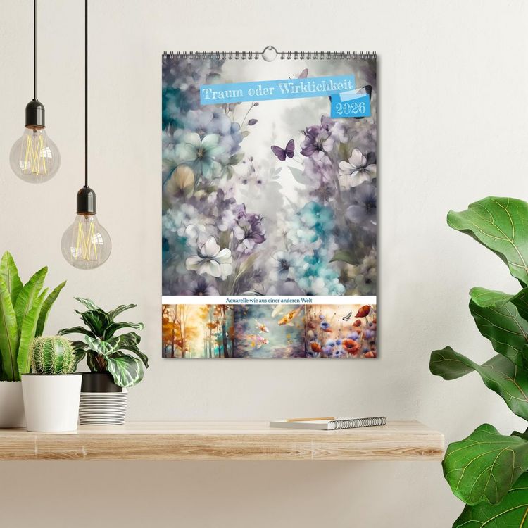 Produktbild: Traum oder Wirklichkeit (Wandkalender 2026 DIN A3 hoch), CALVENDO Monatskalender