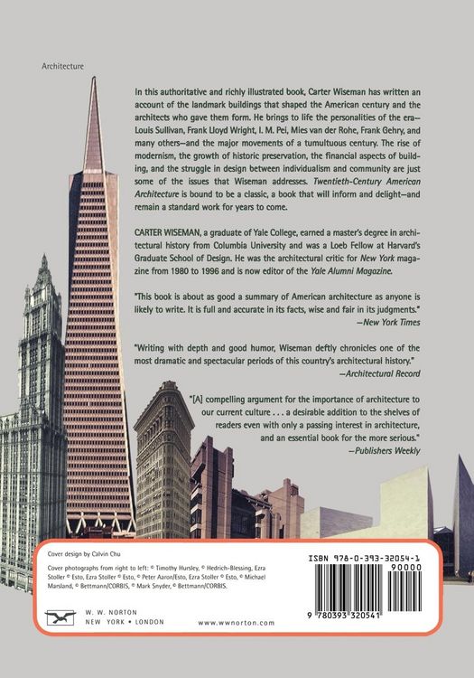Produktbild: Twentieth-Century American Architecture