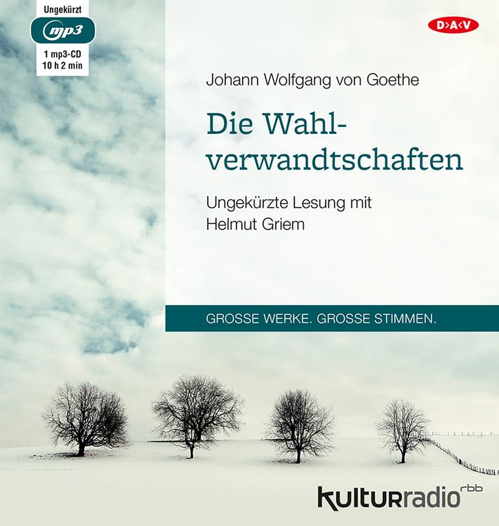 Produktbild: Die Wahlverwandtschaften