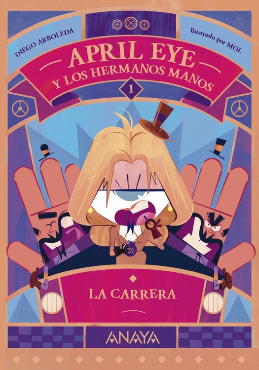 Produktbild: April Eye y los hermanos Manos 1. La carrera