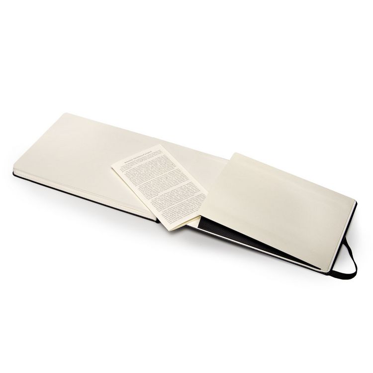Produktbild: Moleskine Aquarellalbum, L/A5, 200g-Aquarellpapier, Hard Cover, Schwarz