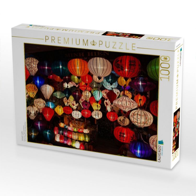 Produktbild: CALVENDO Puzzle Lampion-Laden | 1000 Teile Lege-Gr&ouml;&szlig;e 64x48cm Foto-Puzzle f&uuml;r gl&uuml;ckliche Stunden