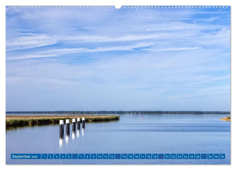 Produktbild: Dar&szlig;-Zingst Naturimpressionen (Wandkalender 2026 DIN A2 quer), CALVENDO Monatskalender