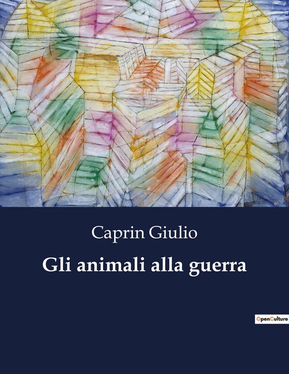 Produktbild: Gli animali alla guerra