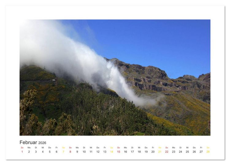 Produktbild: Madeira (Tischkalender 2026 DIN A5 quer), CALVENDO Monatskalender