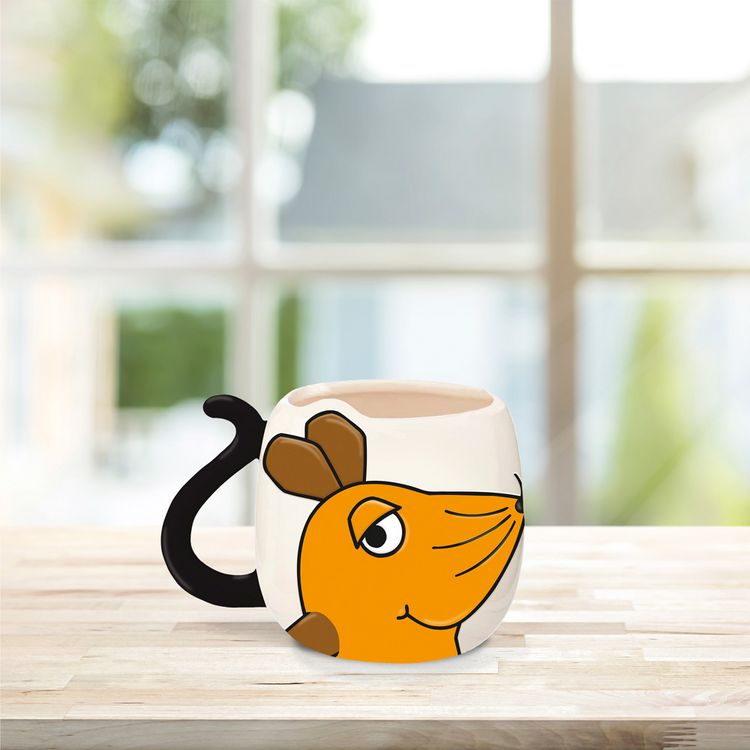Produktbild: Tr&ouml;tsch Die Maus 3D Porzellantasse klein Lieblingstasse