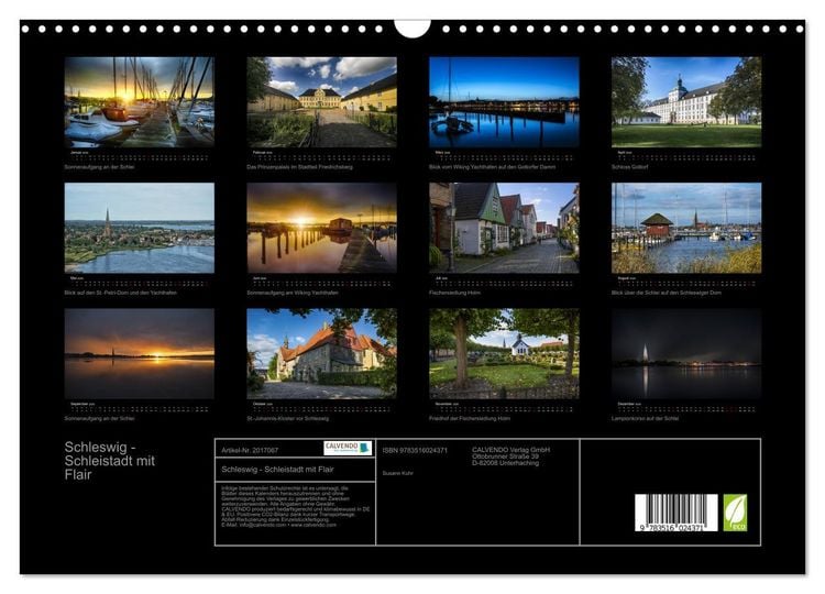 Produktbild: Schleswig - Schleistadt mit Flair (Wandkalender 2026 DIN A3 quer), CALVENDO Monatskalender