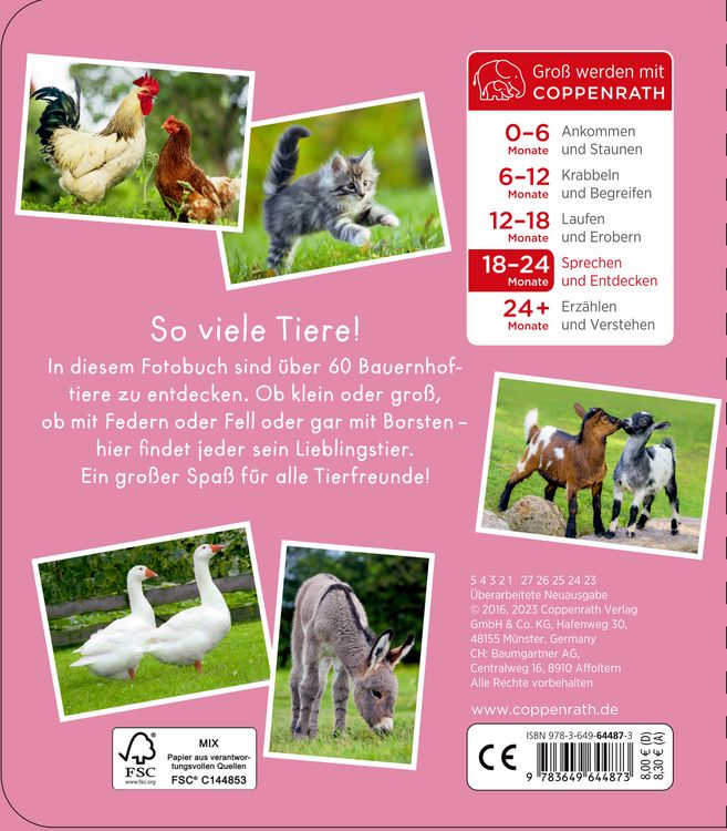 Produktbild: Meine liebsten Tiere auf dem Bauernhof