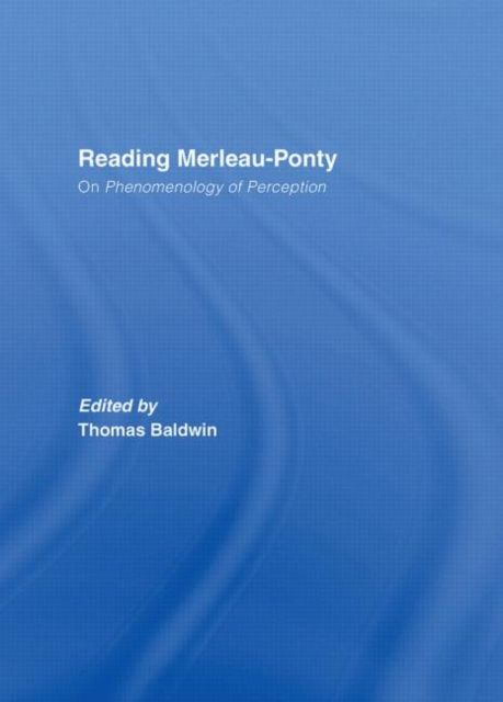 Produktbild: Reading Merleau-Ponty