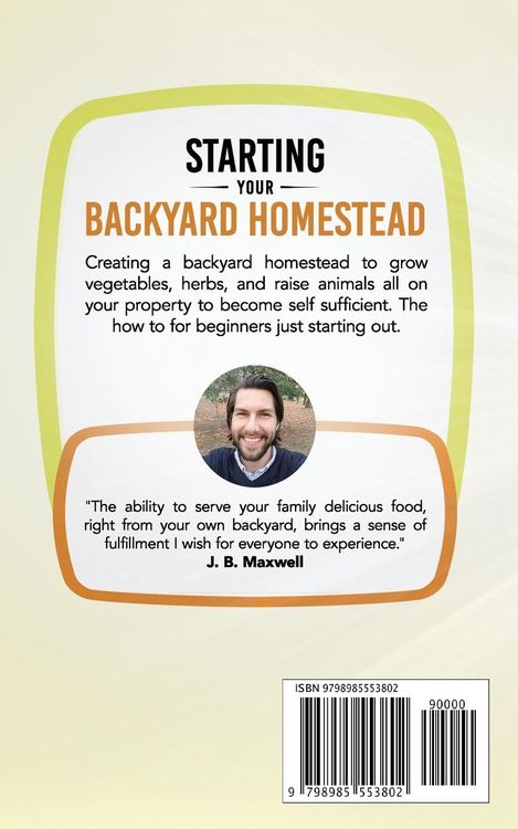 Produktbild: Starting Your Backyard Homestead