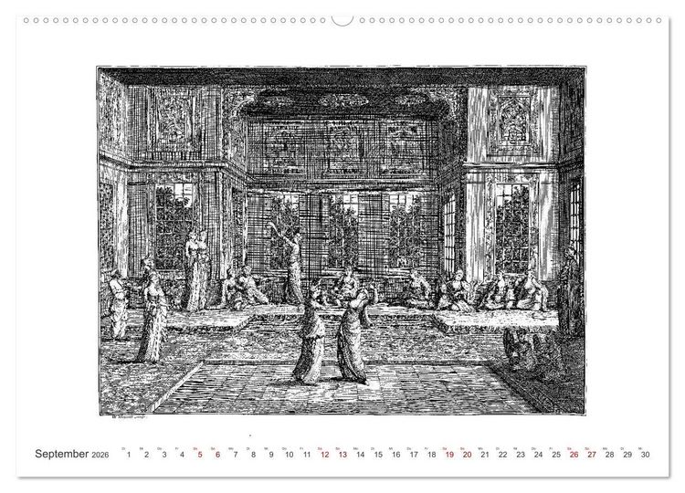Produktbild: Istanbul - Hauptstadt des osmanischen Reiches seit 1453 (hochwertiger Premium Wandkalender 2026 DIN A2 quer), Kunstdruck in Hochglanz