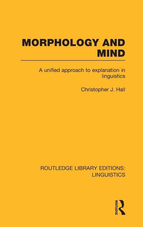 Produktbild: Morphology and Mind
