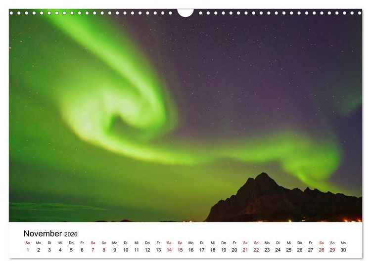 Produktbild: Norwegen im Sp&auml;tsommer (Wandkalender 2026 DIN A3 quer), CALVENDO Monatskalender