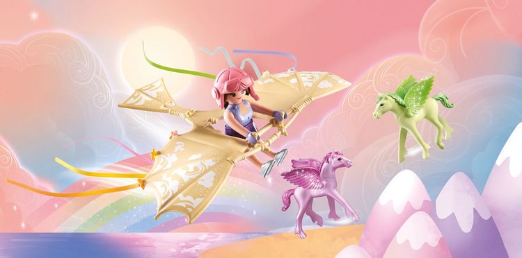 Produktbild: PLAYMOBIL 71363 Himmlischer Ausflug mit Pegasusfohlen