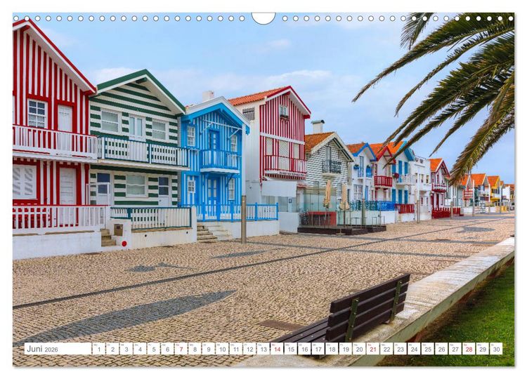 Produktbild: Portugal, der bunte S&uuml;den Europas (Wandkalender 2026 DIN A3 quer), CALVENDO Monatskalender