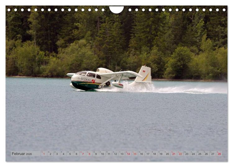 Produktbild: Wasserflugzeuge - Fliegende Exoten (Wandkalender 2026 DIN A4 quer), CALVENDO Monatskalender