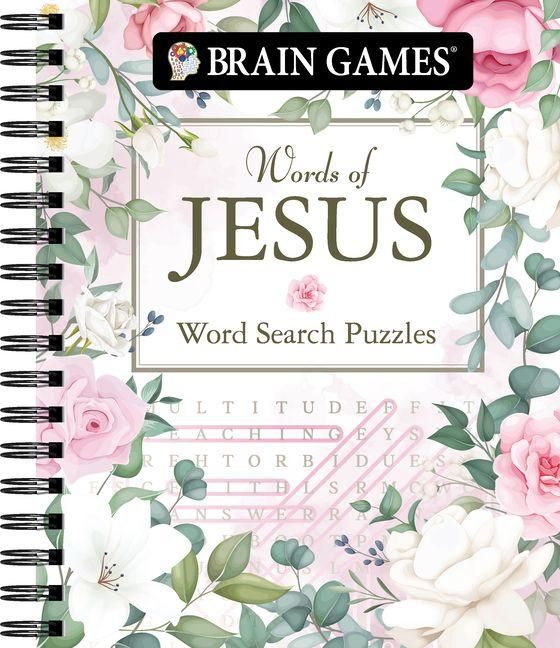 Produktbild: Brain Games - Words of Jesus Word Search Puzzles (320 Pages)