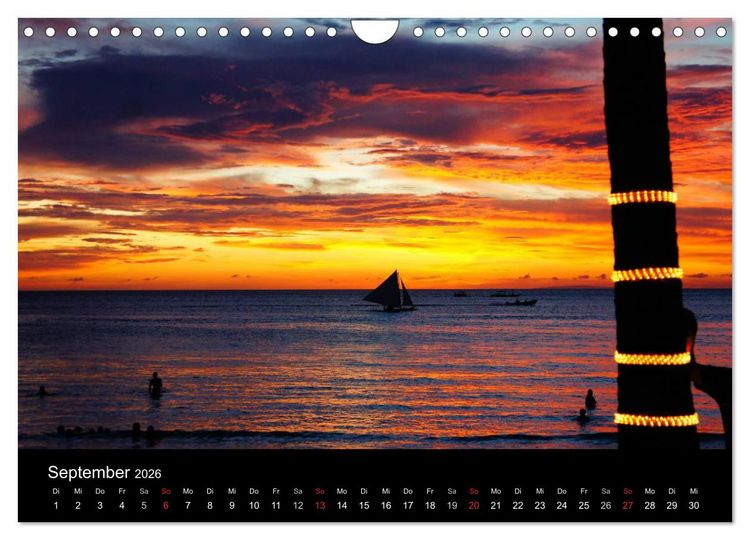 Produktbild: Traumstr&auml;nde (Wandkalender 2026 DIN A4 quer), CALVENDO Monatskalender