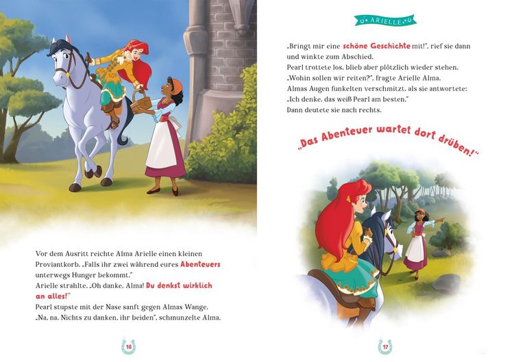 Produktbild: Disney Prinzessin: Die allersch&ouml;nsten Pferdegeschichten