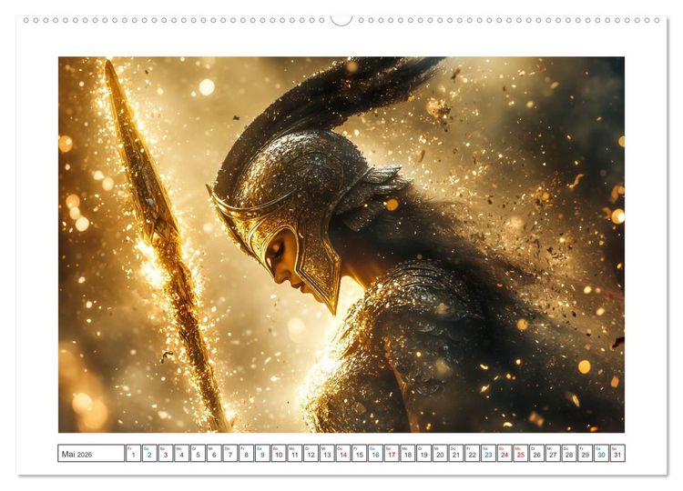 Produktbild: G&ouml;tterfunken (Wandkalender 2026 DIN A2 quer), CALVENDO Monatskalender