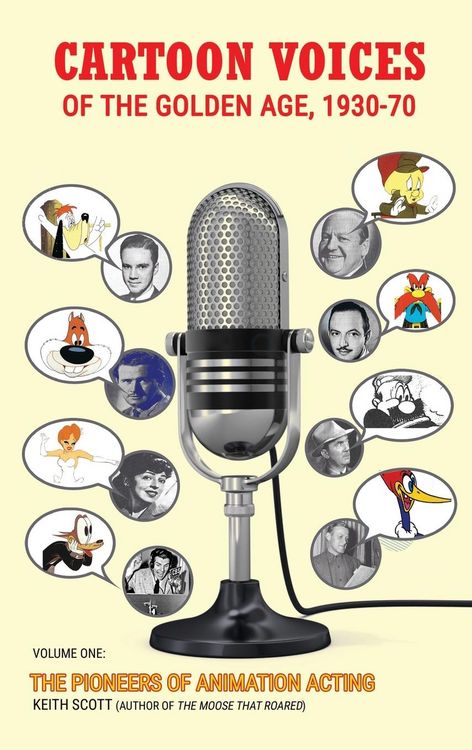 Produktbild: Cartoon Voices of the Golden Age, 1930-70 Vol. 1 (hardback)
